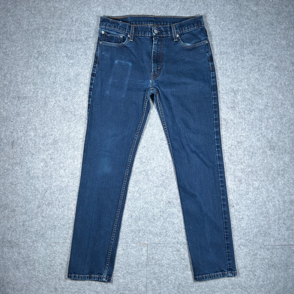 Levi's denim jeans mens 33x32 Blue 511 Slim Fit Stretch Casual Classic